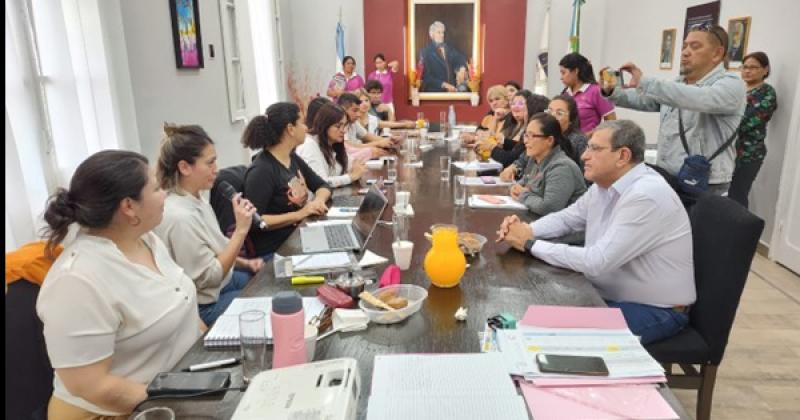 Trabajan para ampliar agenda 2024 y los protocolos de mesa intersectorial