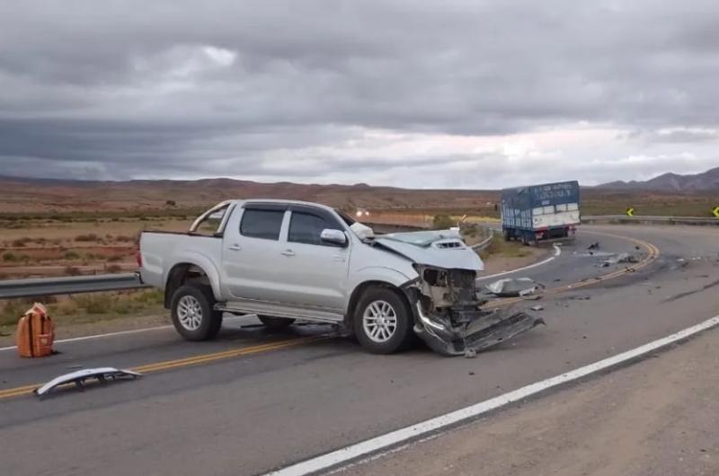 Violento choque frontal en Tres Cruces ocasiona una viacutectima fatal