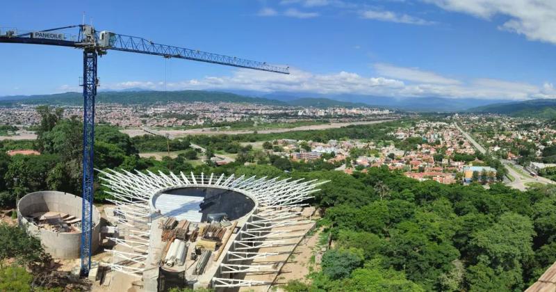 Presenta importantes avances la obra del centro  cultural Lola Mora