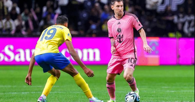 Inter Miami con pocos minutos de Messi recibioacute una dura goleada ante Al Nassr