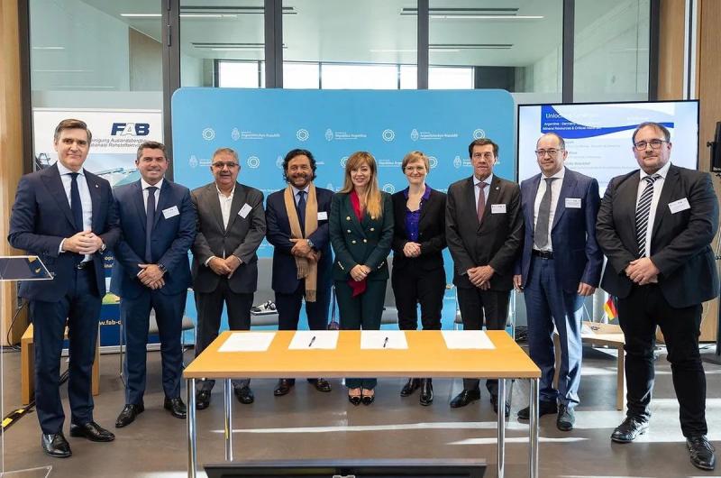 Sadir encamina en Alemania proyectos de inversioacuten en litio