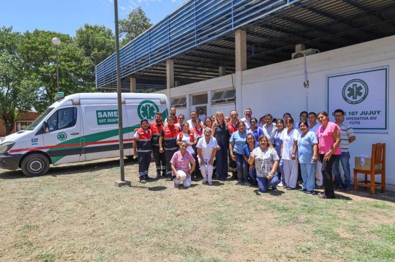 El operativo sanitario Al lado de la gente llega mantildeana a barrio Campo Verde