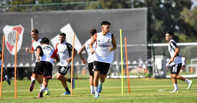 Con optimismo por la recuperacioacuten de Borja River empezoacute su preparacioacuten para el Superclaacutesico