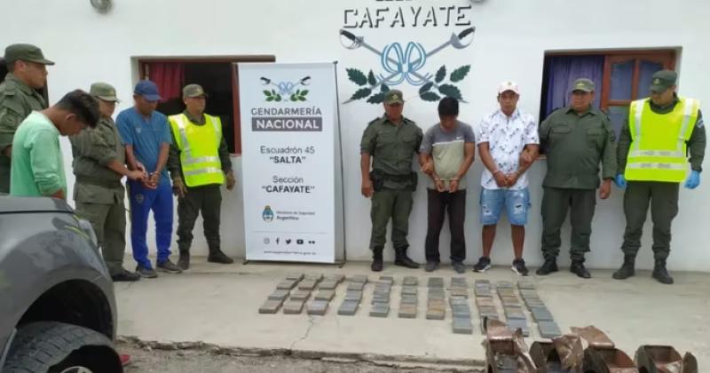 Secuestraron 70 kilos de cocaiacutena en Salta y Jujuy- hay seis detenidos