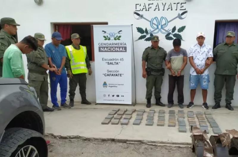Secuestraron 70 kilos de cocaiacutena en Salta y Jujuy- hay seis detenidos