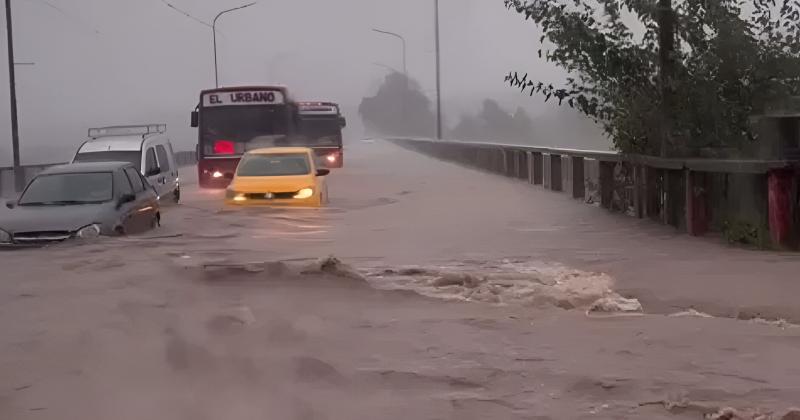 El fuerte temporal afectoacutevarias localidades jujentildeas