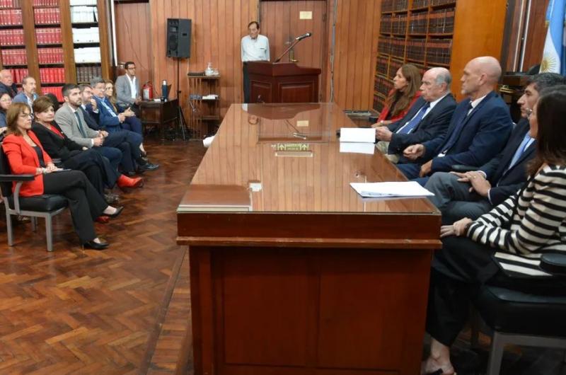 Destacan avances y agenda de capacitacioacuten en temas ambientales del Poder Judicial