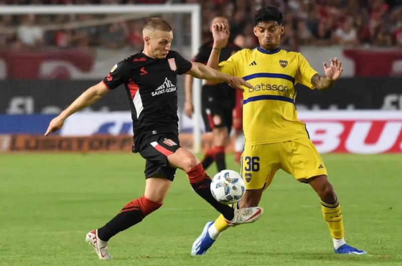 Boca y Estudiantes reanudan el partido suspendido por la Copa de la Liga