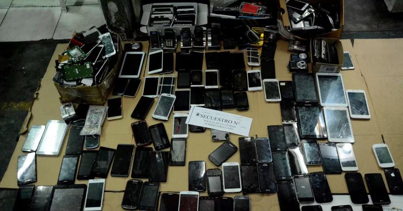 Fueron recuperados 1500 celulares durante un megaoperativo en Jujuy