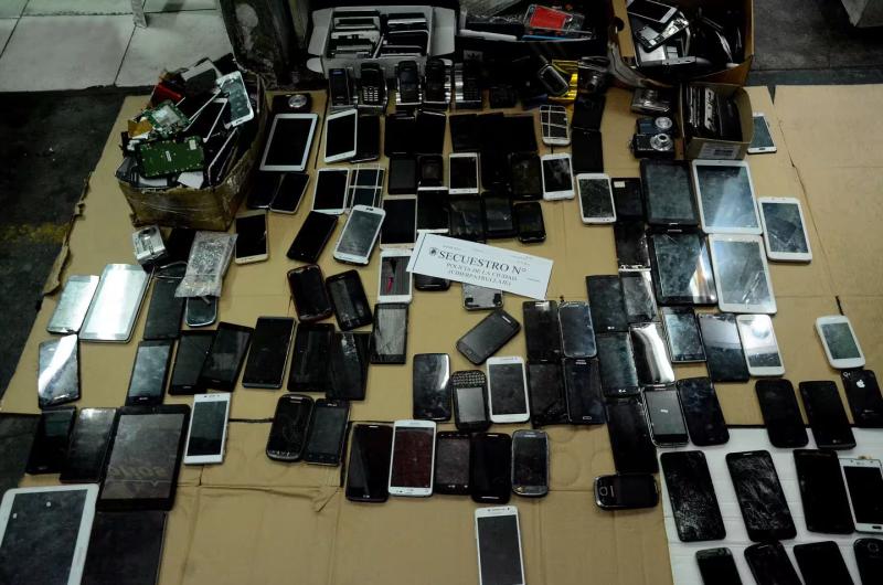 Fueron recuperados 1500 celulares durante un megaoperativo en Jujuy