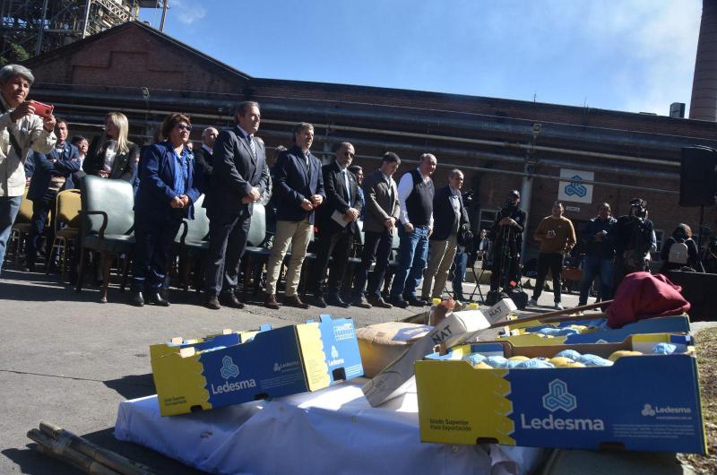 Bernis ratificoacute el apoyo del Gobierno a la actividad de la empresa Ledesma 