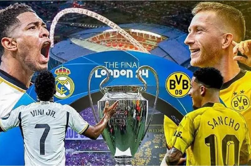 Real Madrid y Borussia Dortmund definen al campeoacuten de la Champions