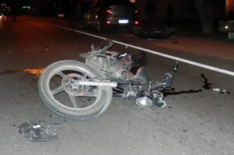Motociclista murioacute tras ser embestido en ruta 66 a la altura de Las Pampitas