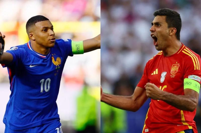 Francia y Espantildea a todo o nada por un lugar en la final de la Eurocopa