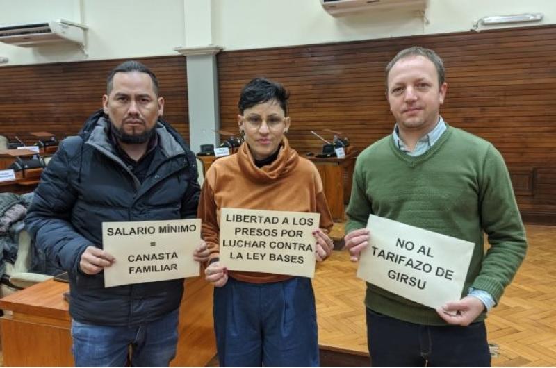 La izquierda planteoacute arriba los salarios estatales y abajo el tarifazo del Girsu