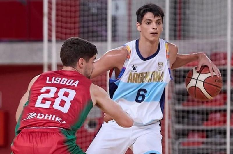 La Seleccioacuten argentina de baacutesquet vencioacute a Portugal en la gira europea