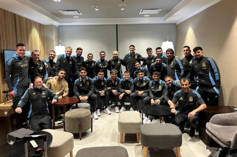 La Seleccioacuten argentina sub 23 debuta ante Marruecos