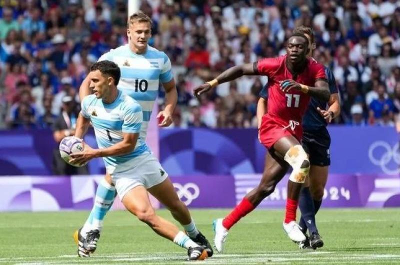 Los Pumas 7s debutaron con un triunfo sobre Kenia en los Juegos Oliacutempicos 2024