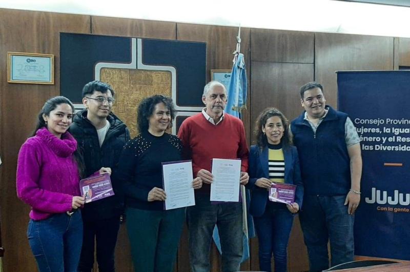 Acta acuerdo entre UEJ y el Consejo Provincial de Mujeres
