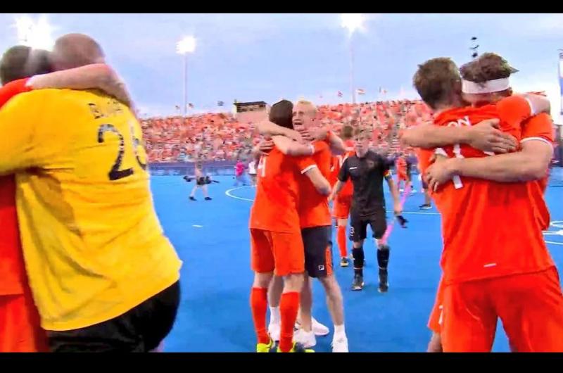 Paiacuteses Bajos vencioacute a Alemania en penales en Hockey masculino