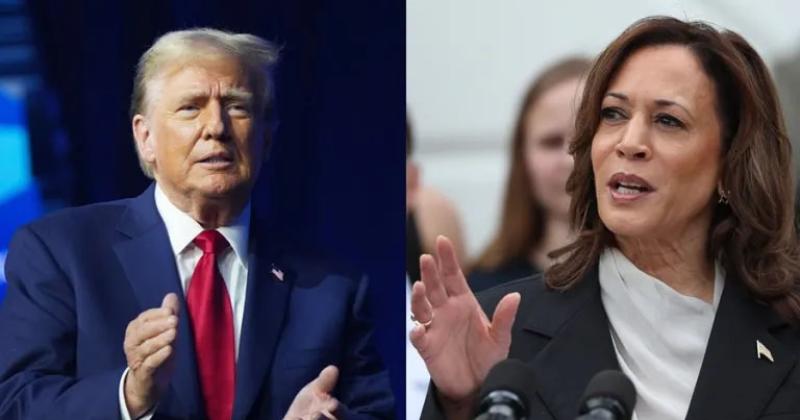 Primer debate cara a cara entre Donald Trump y Kumala Harris