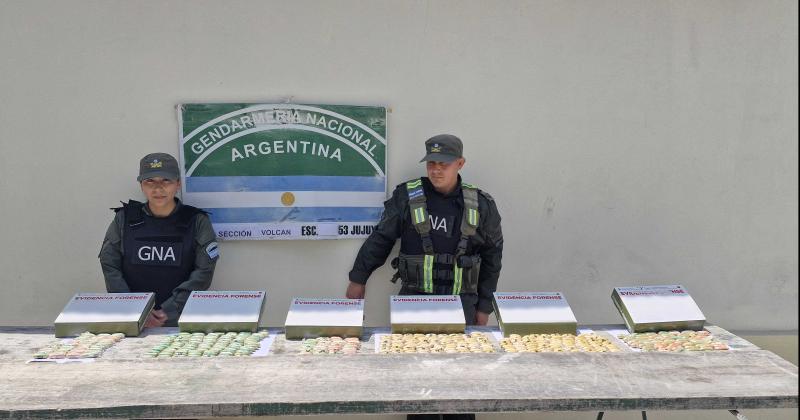 Detienen a seis pasajeros de remises que habiacutean ingerido 437 caacutepsulas con cocaiacutena