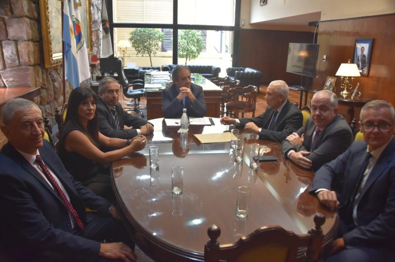 El vicegobernador Bernis recibioacute el Plan de Auditoriacutea 2025 formulado por la AGP
