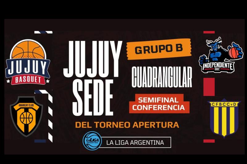 Jujuy seraacute sede de una semifinal de la Liga Argentina de Baacutesquet
