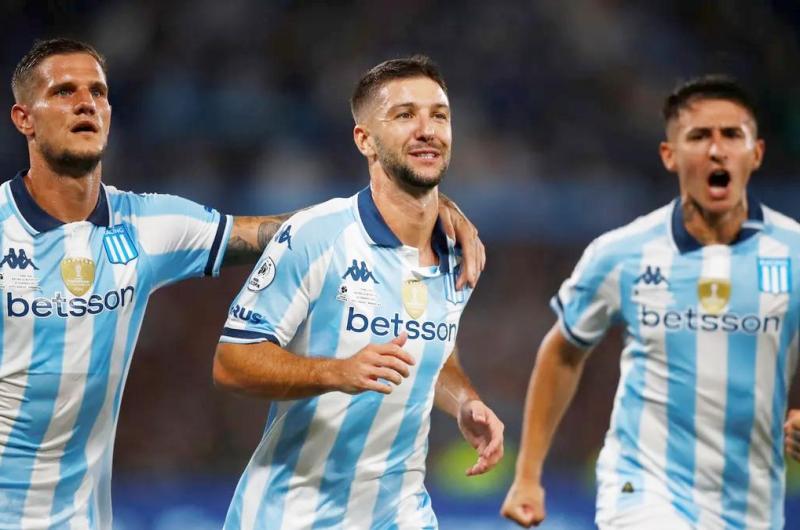 Racing y una buena ventaja ante Botafogo