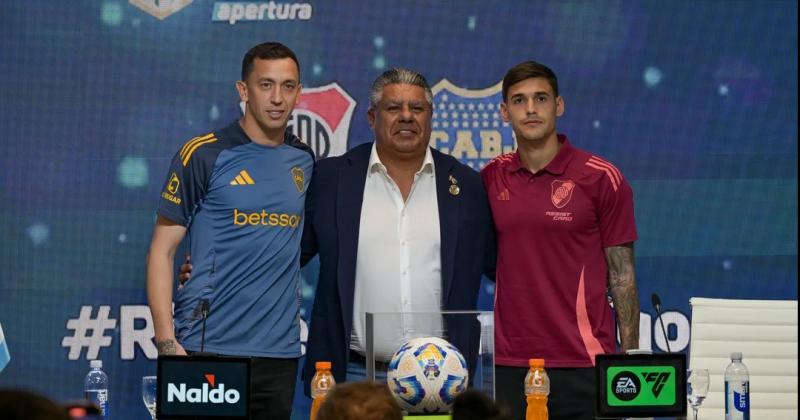 Marchesiacuten y Martiacutenez Quarta palpitaron el Superclaacutesico entre Boca y River