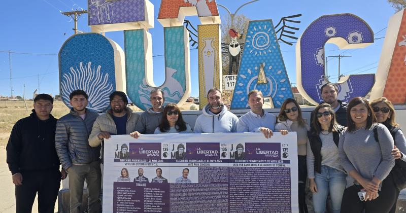 Atauche acompantildeoacute presentacioacuten de los candidatos de La Libertad Avanza en La Quiaca