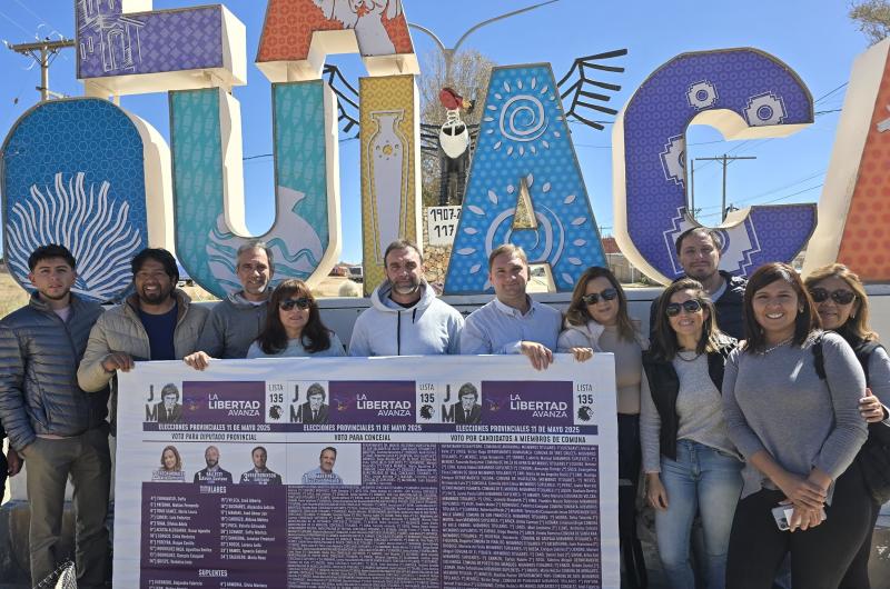 Atauche acompantildeoacute presentacioacuten de los candidatos de La Libertad Avanza en La Quiaca