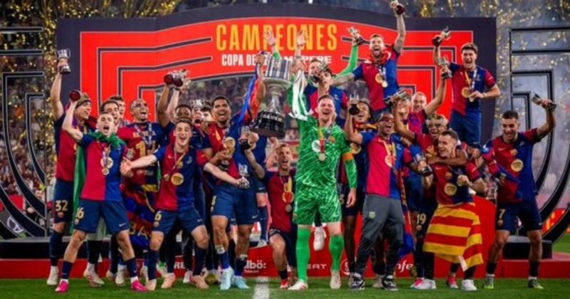 Barcelona se quedoacute con la Copa del Rey al vencer a Real Madrid en una final de infarto