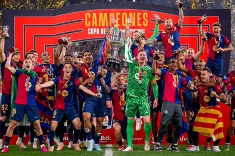 Barcelona se quedoacute con la Copa del Rey al vencer a Real Madrid en una final de infarto