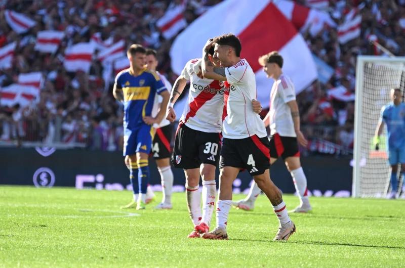  River se quedoacute con el Superclaacutesico ante Boca por el Torneo Apertura
