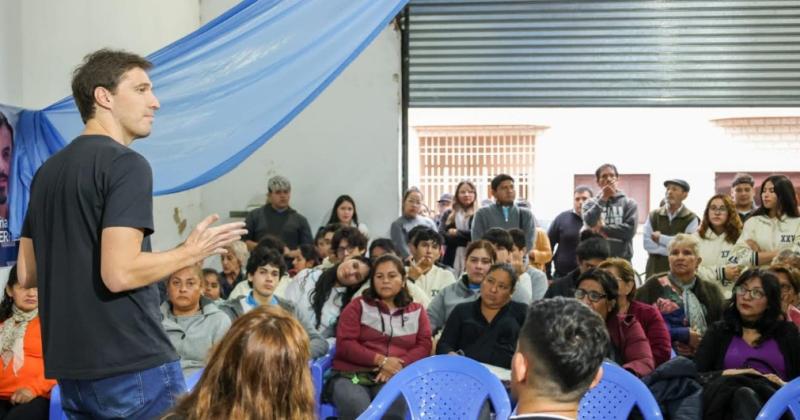 Morone llevoacute a San Pedro y Yuto  las ideas que nutren la plataforma de Jujuy Crece