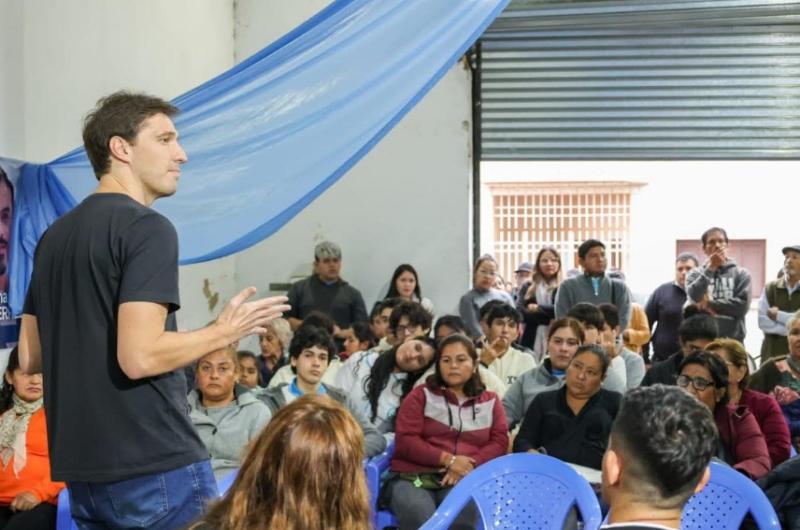 Morone llevoacute a San Pedro y Yuto  las ideas que nutren la plataforma de Jujuy Crece