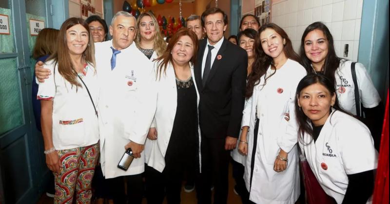 Sadir valoroacute el trabajo de excelencia del Centro de Odontologiacutea Dr Amado Jorge