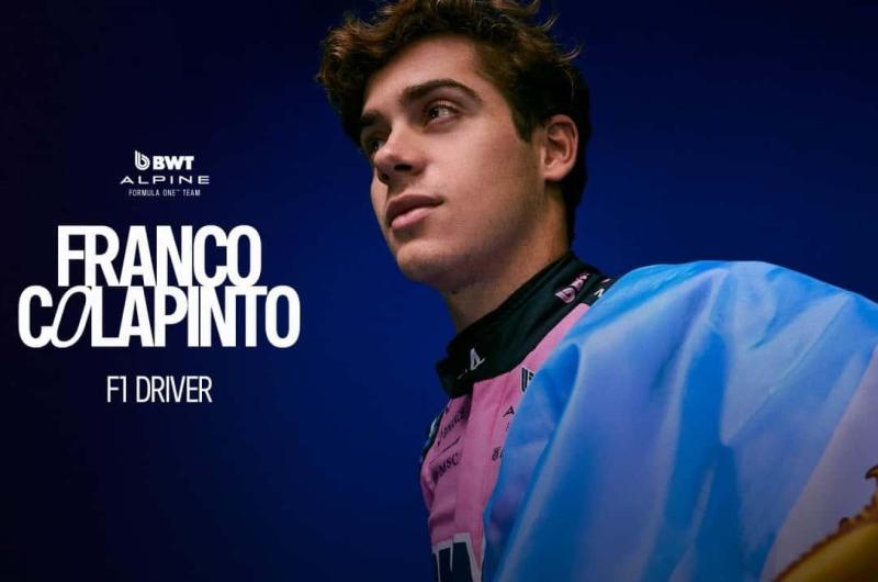 Alpine oficializoacute a Franco Colapinto como piloto titular y correraacute en Imola