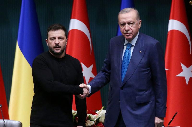 Volodomir Zelenski - Tayyip Erdogan