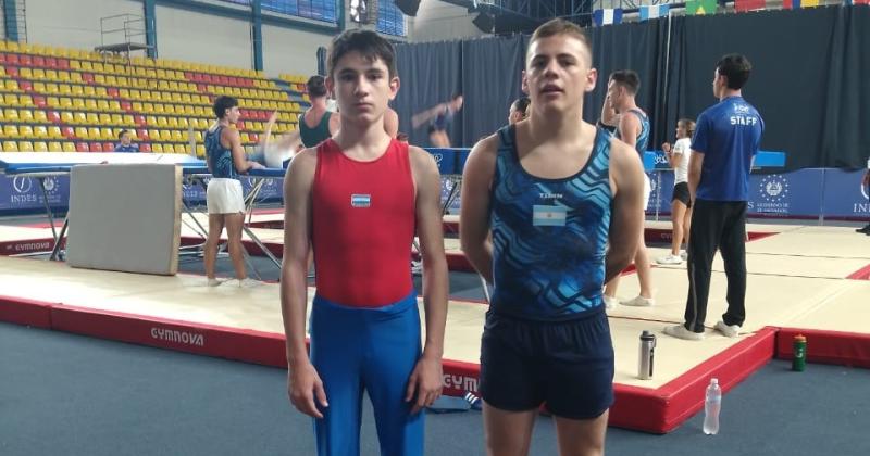 Santiago Ferrari y Karim Jure tuvieron buen desempentildeo en El Salvador