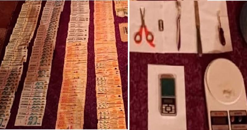 Moreno- en allanamientos incautan droga armas y maacutes de 2 millones 