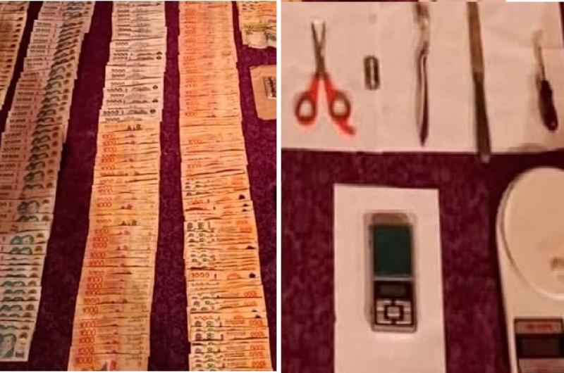 Moreno- en allanamientos incautan droga armas y maacutes de 2 millones 