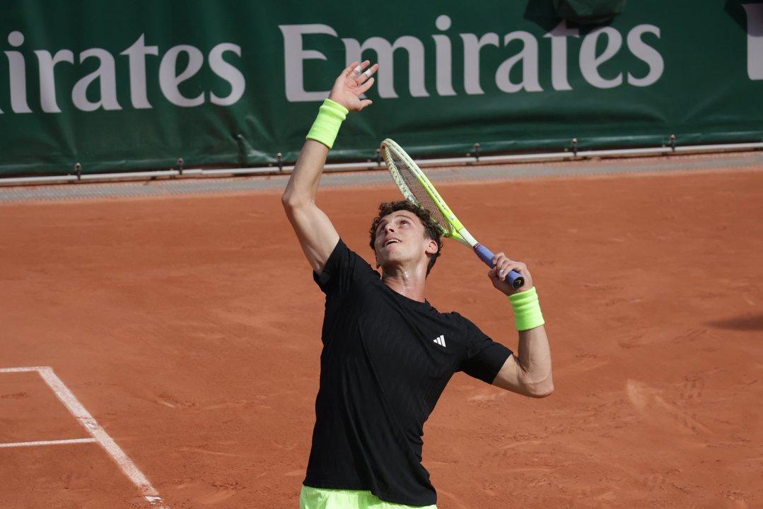 Ceruacutendolo avanzoacute al cuadro principal de Roland Garros mientras que Goacutemez quedoacute eliminado