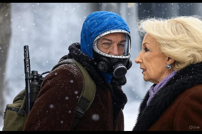 El Eternauta llega a Canal 13 y se sienta a comer con Mirtha Legrand