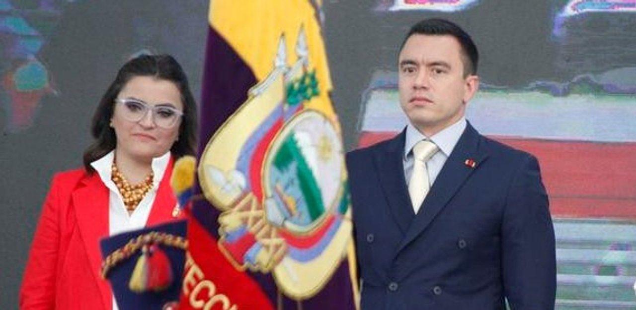 Daniel Noboa juroacute como presidente de Ecuador para el periodo 2025-2029