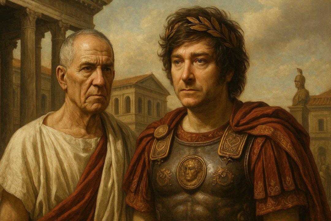 iquestQueacute significa Roma no paga traidores frase citada por Javier Milei y quieacuten lo dijo por primera vez