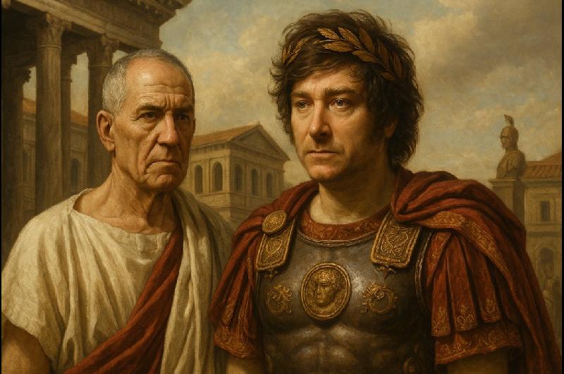 iquestQueacute significa Roma no paga traidores frase citada por Javier Milei y quieacuten lo dijo por primera vez