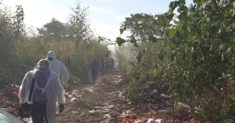 Hallaron restos oacuteseos humanos en la zona donde buscan a Tamara Fierro