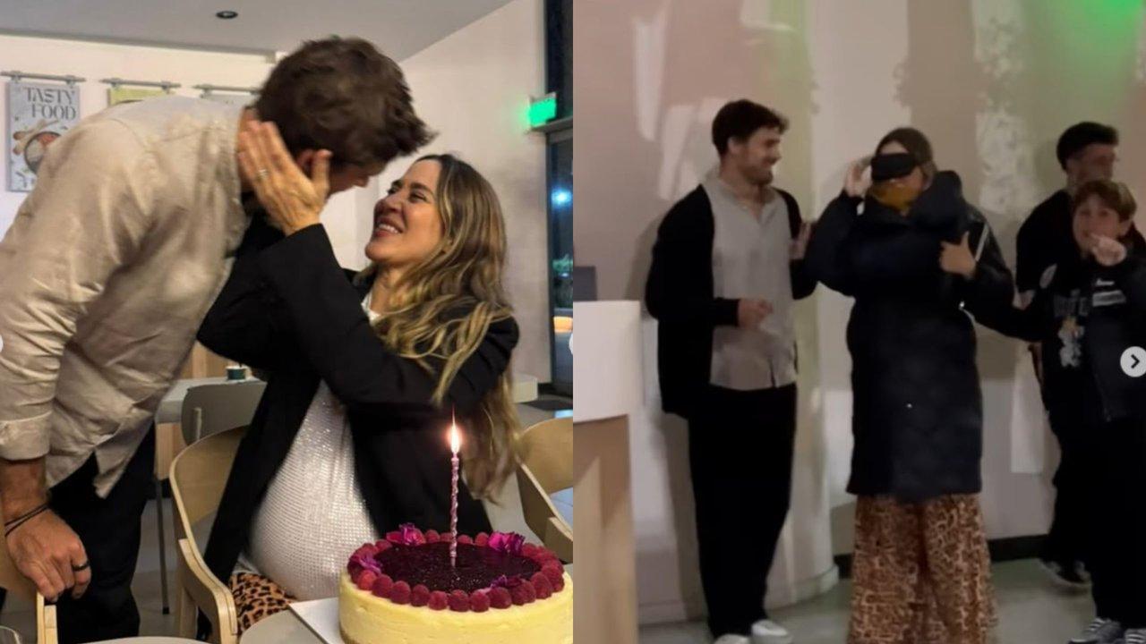 Jimena Baroacuten celebroacute sus 38 antildeos con todo- buacutesqueda del tesoro y una mega fiesta sorpresa